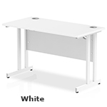 Bundle desk in white